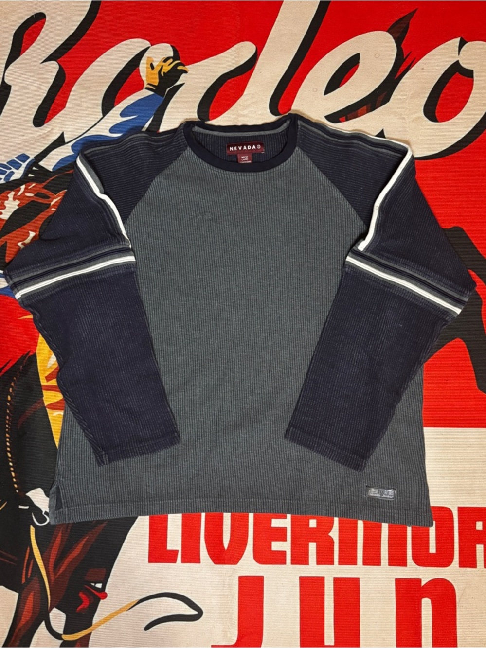 Vintage Nevada Long-sleeve Thermal Shirt
